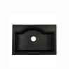 Buy cheap 550 Degree Composite Black Quartz Farmhouse Sink With 2 Faucet from wholesalers