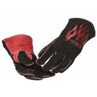 Buy cheap Black High Heat Welding Gloves S / XL / XXL Size Long Glove Stove product