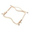 Buy cheap Antirust Metal Purse Purse Clasp Frame Ornament Rose Gold ODM from wholesalers