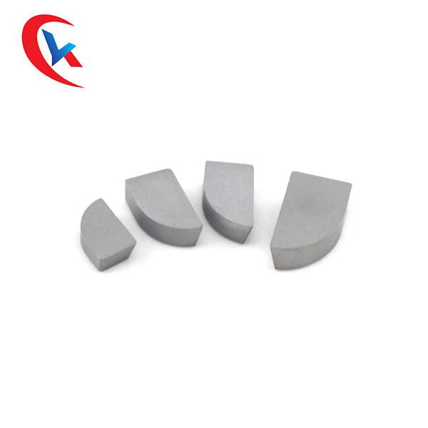 Buy cheap Custom Brazing Tungsten Carbide Tips Anti Wear For Milling Tools Tungsten Carbide Wear Parts from wholesalers