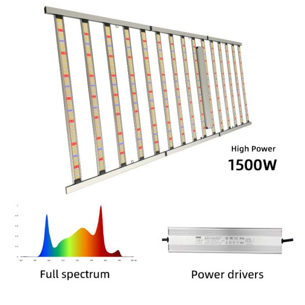 Buy cheap Energy Efficient Dimmable LED Grow Lights 1500 Watt For Indoor Gardening Portable LED Grow Light from wholesalers