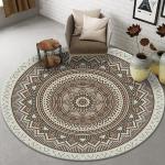 Persia Style Living Room Floor Carpet Circular Carpet Rugs Nonslip