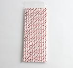 Colorful Paper Straw for Beverage Drinking Degradable Natural 197*6mm Wrap Paper