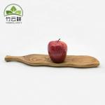 Wooden Serving Tray Platter with Leaf Design Serveware Kitchen Accessories Good