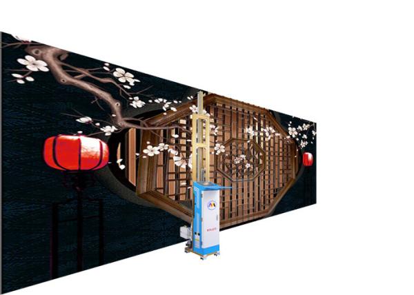 Buy cheap Usb 3.0 Vertical Wall Printer 3d Effect Printing 3 Axises Driving Ac 90-246v from wholesalers