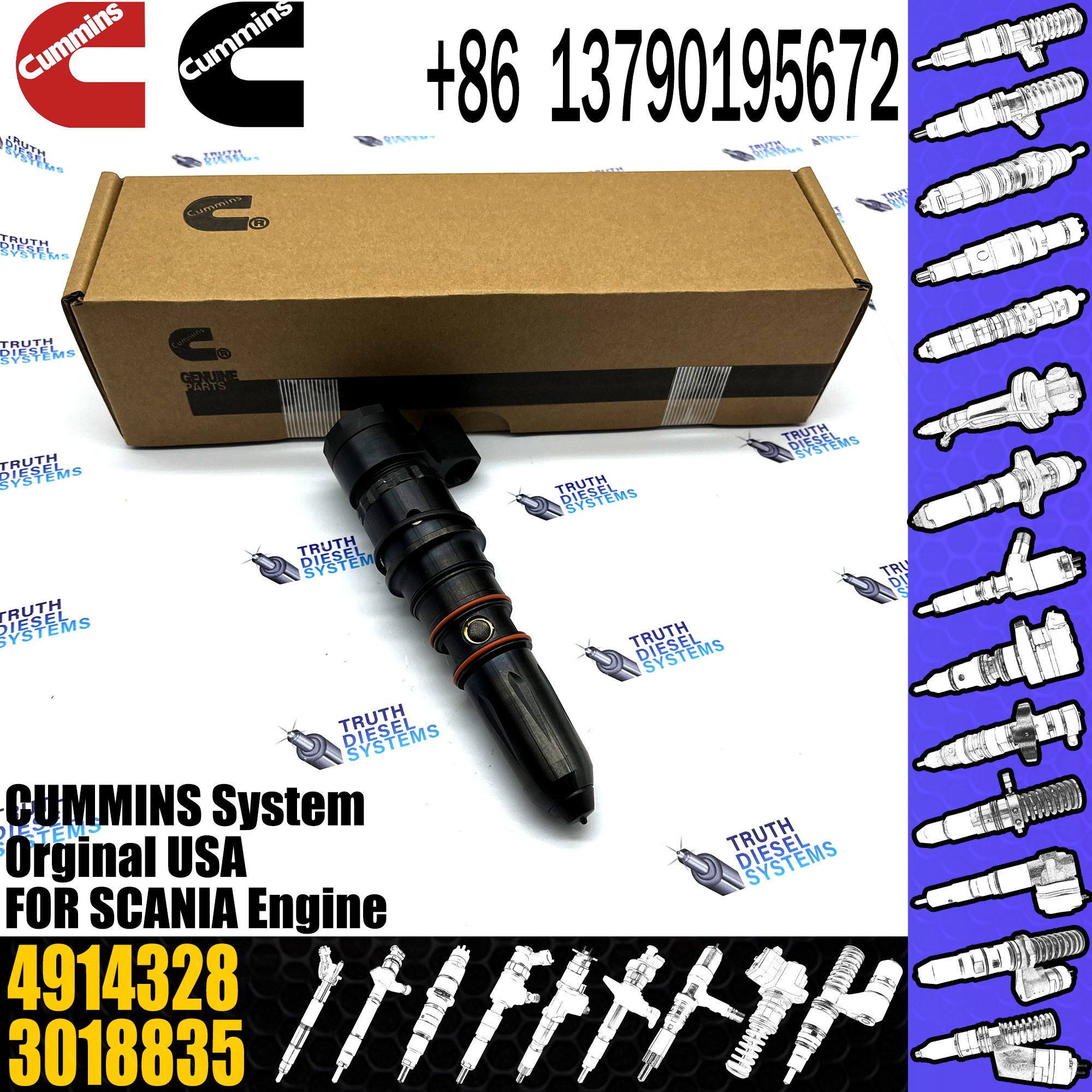 Diesel Injector Pump 3032306 3054228 3054233 3054251 3058849 4914328 3047973