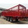 Buy cheap Q345 3 Axles 60 Ton High Wall Fence Truck Semi Trailer from wholesalers