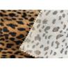Buy cheap 100% Polyester Velboa Material Animal Faux Fur Fabric Plush Velvet Skin Print 240GSM from wholesalers
