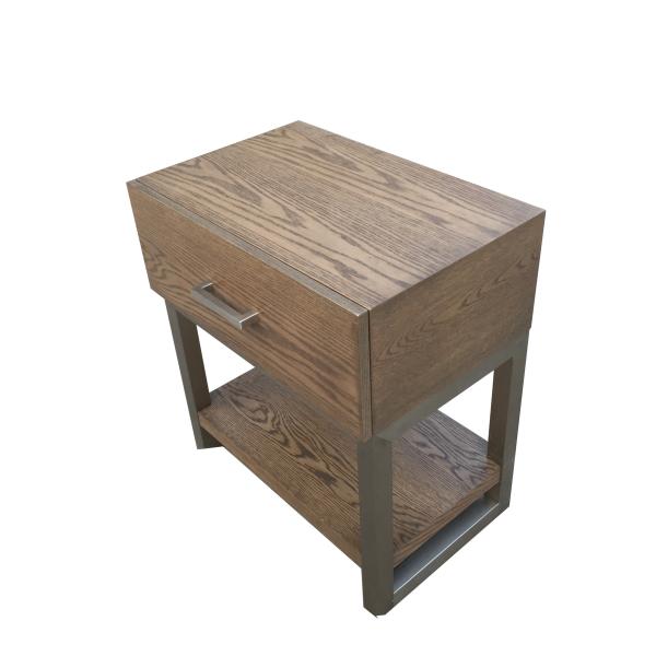 Buy cheap Oak wood veneer wooden high end hotel bedroom bed side table,hotel night stand,casegoods from wholesalers