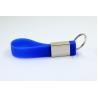 Buy cheap Waterproof UDP Flash Silicone Wristband USB Drive 64GB With Key Ring from wholesalers