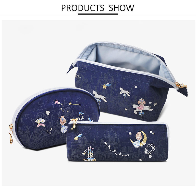 Waterproof Polyester Makeup Organizer Travel Bag