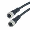 Buy cheap Customizable Ip68 M12 Waterproof Connector Outdoor Electrical Cable 3 Position Male Female from wholesalers