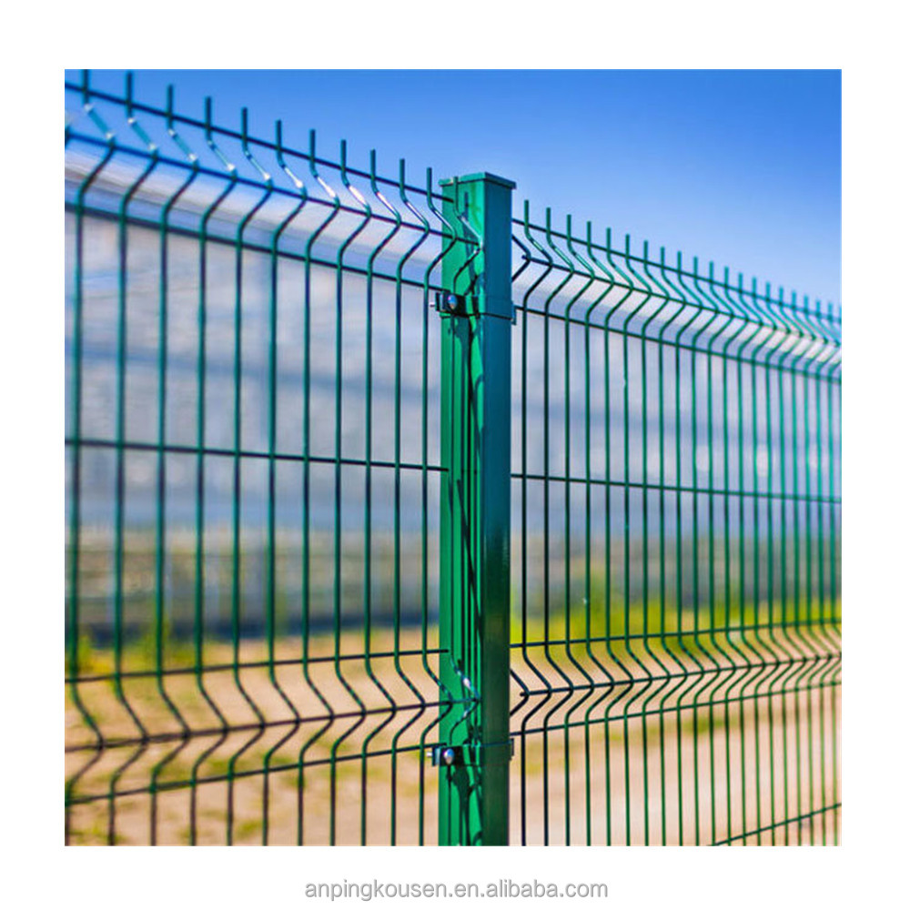 Metal Frame Customized Segmented Perimeter 3D Fence Panel for Outdoor Farm Fence Garden