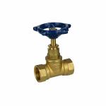 Buy cheap Forged Brass Gate Valves Wheel Hand 1/2 In - 2 In Female Thread Cut Off Valves from wholesalers