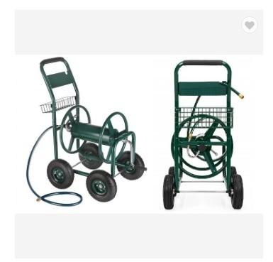 Buy cheap 4 Wheel Cart Stainless Steel Water Hose Reel for Easy Garden Watering and Cleaning from wholesalers