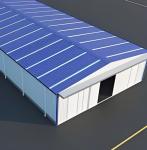 Low Maintenance Steel Frame Agricultural Buildings High Capacity