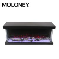 Buy cheap 47'' 120cm Three Sided Electric Fireplace Insert With Remote product