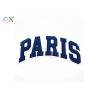 Buy cheap Cut Border Logo Letter Custom Chenille Patches Towel Fabric For Hoodies from wholesalers