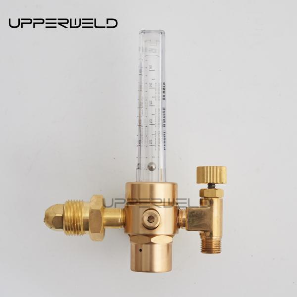 Single Stage CO2 Argon Gas Regulator TIG MIG Flowmeter 0-4000 psi Pressure Gauge