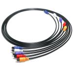 RCA Cable Optic Digital Audio Cable 5 Color Plastic Connector 1.5m - 5m For DVD
