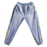 Buy cheap Clothing manufacturers for small orders 100% Cotton Enzyme Wash Men Pants Male Sports Hip Hop Baggy Pants from wholesalers