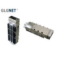 Buy cheap Single Port SFP Cage Connector Press Fit Or Solder Post Mount Type product