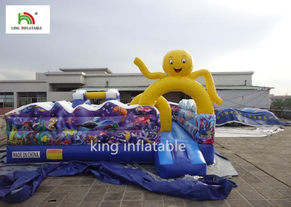 Buy cheap Ocean Inflatable Jump House Bounce Games 5m Outdoor Entertainment from wholesalers