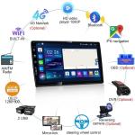 Universal 10 inch Android 9.0 Car Radio 2.5D GPS Navigation Multimedia DVD