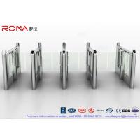 Buy cheap Stylish Optical Speed Gate Turnstile Bi - Directional Pedestrian Queuing Systems product