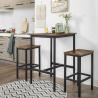 Buy cheap Square Bar Table for Sale, Industrial Style Bar Table, Kitchen Furniture, Dining Furniture, LBT25X from wholesalers