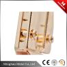 Buy cheap Promotion black square zinc alloy metal accessories,18.7*63.8mm black parts from wholesalers