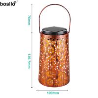 Buy cheap OEM Decorative Outdoor Solar Lights 1.2V 1600MAH Solar Wrought Iron Lamp product