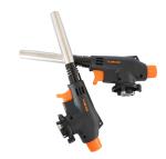 Stainless Steel Butane Kitchen Torch Gun Cooking Anti Flare Device