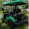 Buy cheap OEM ODM 4 Wheel Disc Brake Off Road Wheel High Chassis Mini Electric Golf Carts 10 Inch IP66 Display 4 Seater Golf Cart from wholesalers