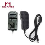 Interchangeable 12V 2000MA 24W Switching Power Supply Adapter With 3 Years