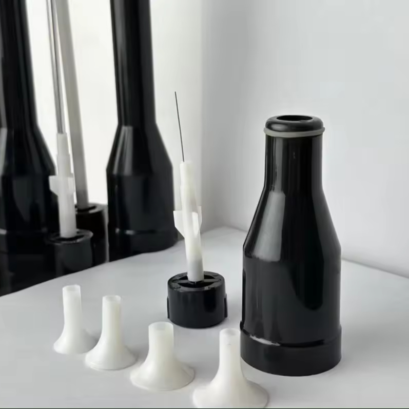 Customized Powder Coating Gun Nozzle Easy Installation Electrode Holder