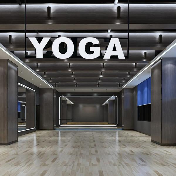 Buy cheap Yoga Store Restaurant Sign Board Led Channel Letter With Metal Raceway from wholesalers
