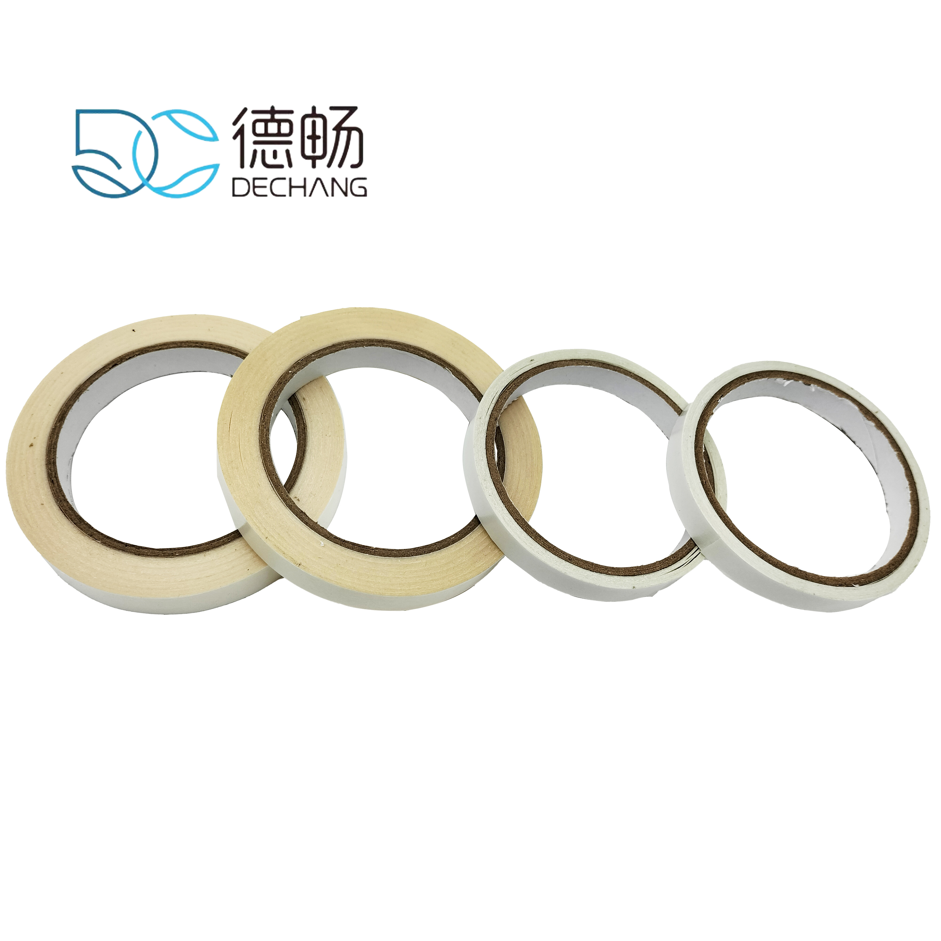 High Quality White Strong Stable Adhesive Double Sided Tape Paper Tape