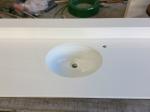 Kitchen Artificial Stone Countertops White Engineered Stone Countertop Easy To