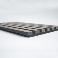 Buy cheap Ginkgo 3D Soundproof Wooden Wall Slat Panels For Hotel Foyer Space product