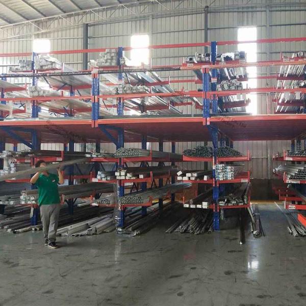 Buy cheap I Beam CE Cantilever Racking System 600MM Cantilever Metal Storage Racks from wholesalers