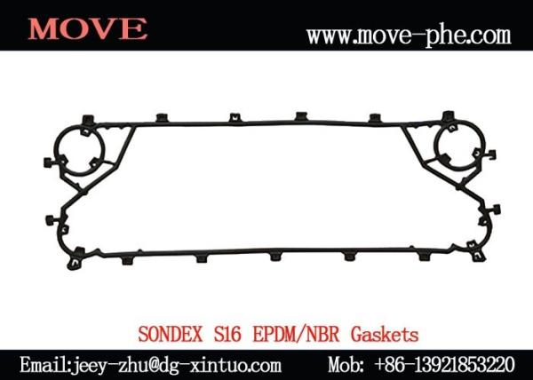 Buy cheap OEM EPDM Plate&Gasket Sondex S16 Replacement Plate Heat Exchanger Spare Parts from wholesalers
