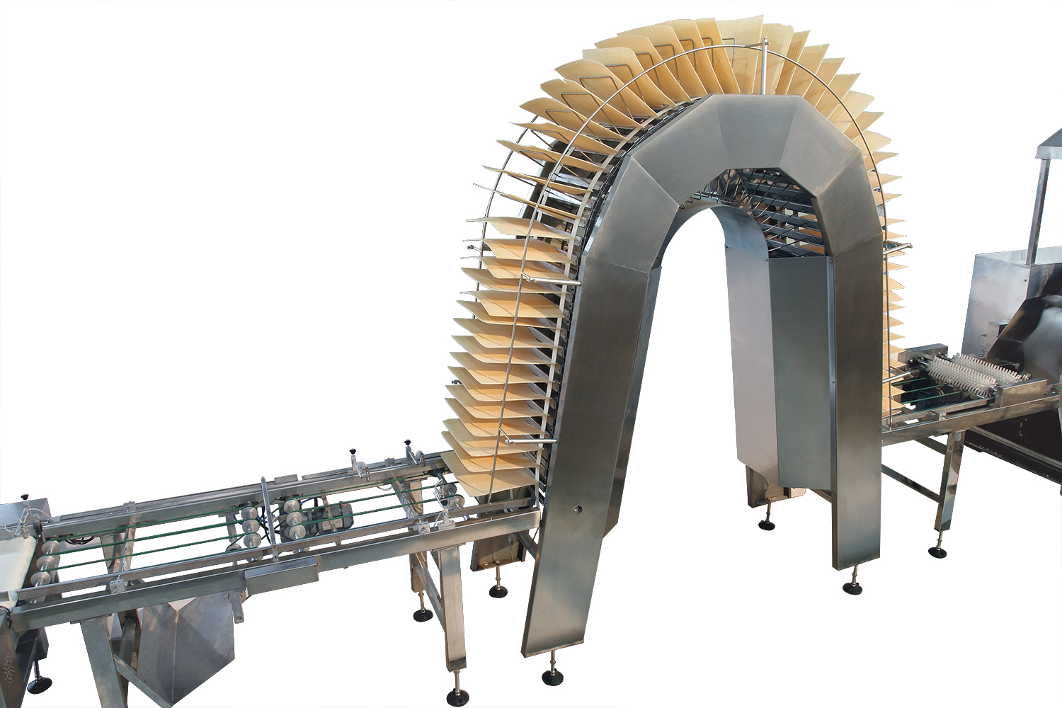 Long Service Life 240kg/H Wafer Biscuit Manufacturing Machine