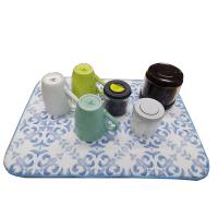 Buy cheap Microfiber Dish Drying Mat Sublimation Printing Small Size Dish Mat product