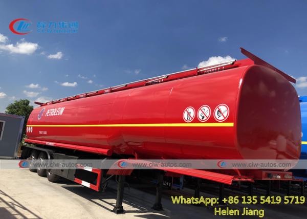 Buy cheap CCC 42CBM Air Suspension Fuel Tanker Trailer With 6 Compartments from wholesalers