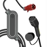 Buy cheap 11KW 22KW EVSE Charging Station 3 Phase Type 2 Portable EV Charger With CEE Plug product