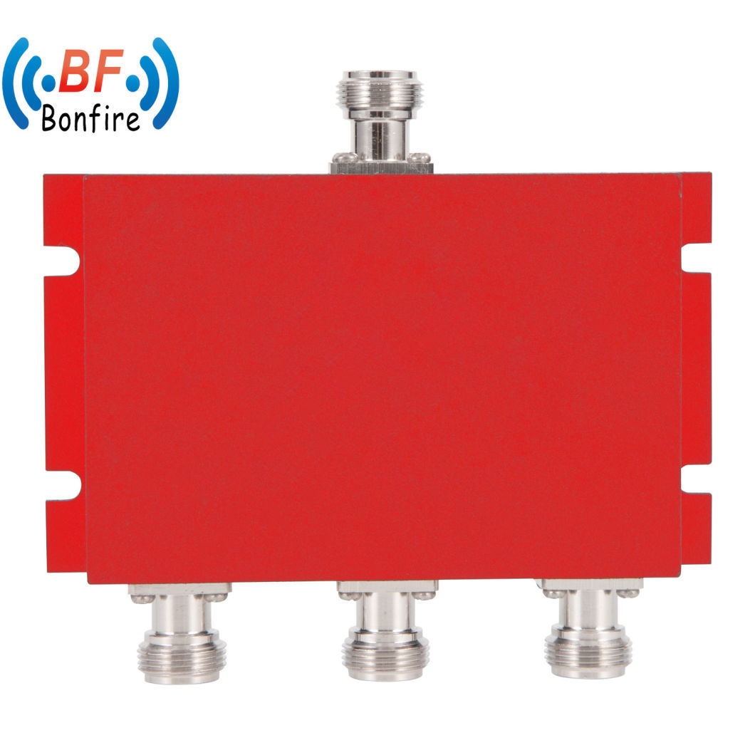 136-174MHz 3 Way Red RF Micro Strip Power Divider UHF VHF Divider
