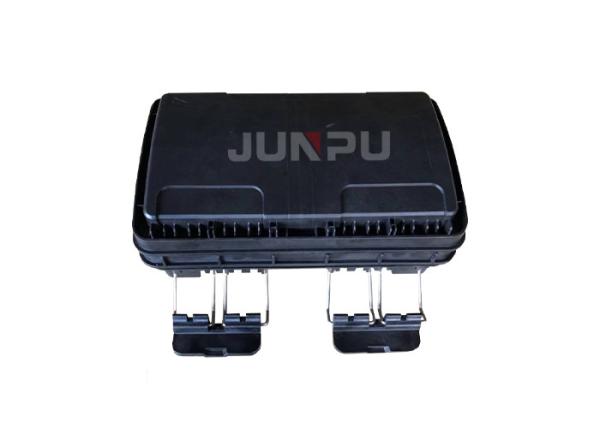 Buy cheap 2 In 16 Out Aerial 24 Core Fiber Optic Cable Joint Closure Outdoor Black Color from wholesalers