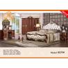 Buy cheap American style antique king size princess hand painted bedroom furniture from wholesalers