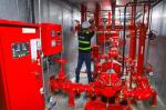 UL / FM Listed Skid Mounted Fire Pump Package 289 Feet For Transportation